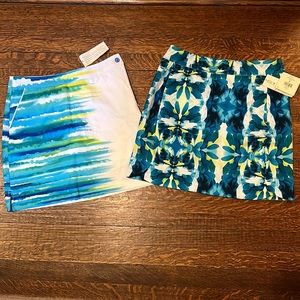 NWT EP Pro stretch golf skirts are comfortable and gorgeous prints.